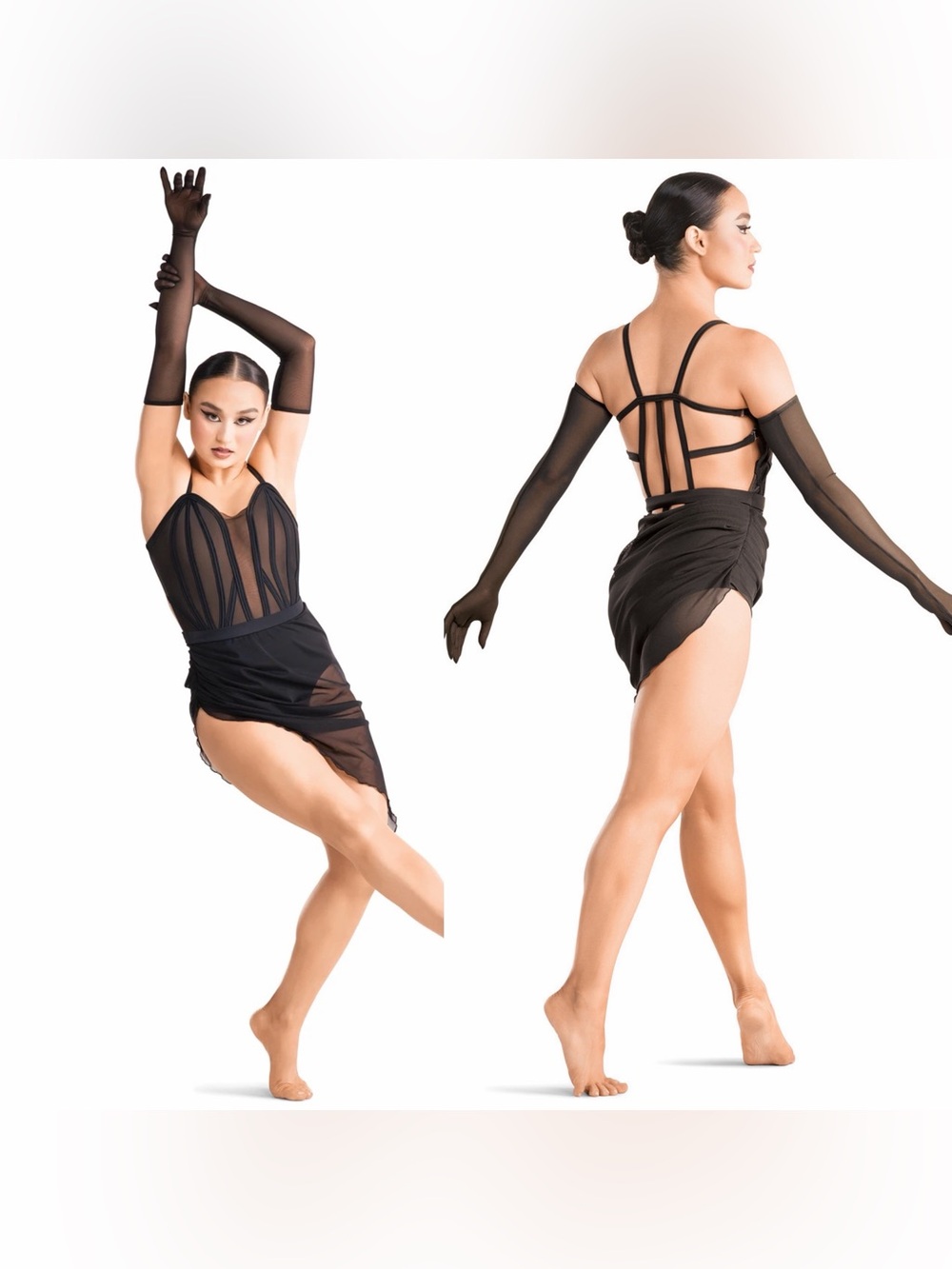Tenth House solo custom 2 Die 4 Dance Leotard costume black EXPOSURE TD24441 SA